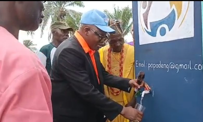 Hope For Pupils, Community As PAPADEF Donates Borehole, Generator To Sagbon Community